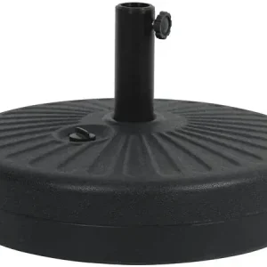 Dalle circulaire à lester pour parasol de jardin - Noir HABITAT ET JARDIN Vente Flash