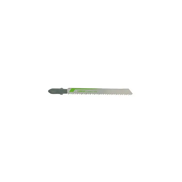 Offre Du Jour 5 lames de scie sauteuse CV - Lu. 75 mm pas 2.5 mm - coupe fine pour bois - LEMAN - 7002.05