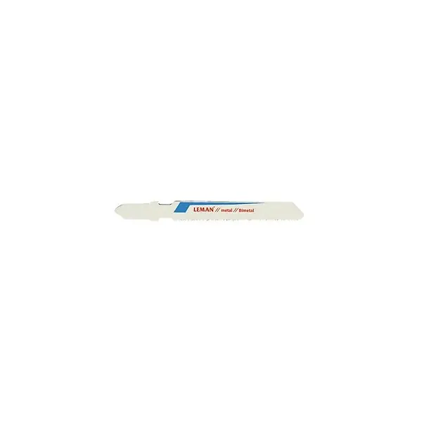 5 lames de scie sabre bi-métal - Lu. 50 mm pas 1.2 mm - coupe fine pour inox - LEMAN - 7106.05 Livraison Express